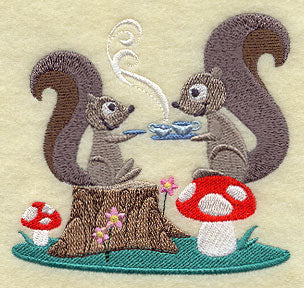 Woodland Tea Party - Squirrels