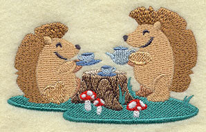 Woodland Tea Party - Hedgehogs