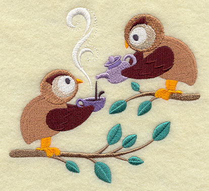 Woodland Tea Party - Owls