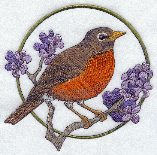 Robin and Lilac Circle