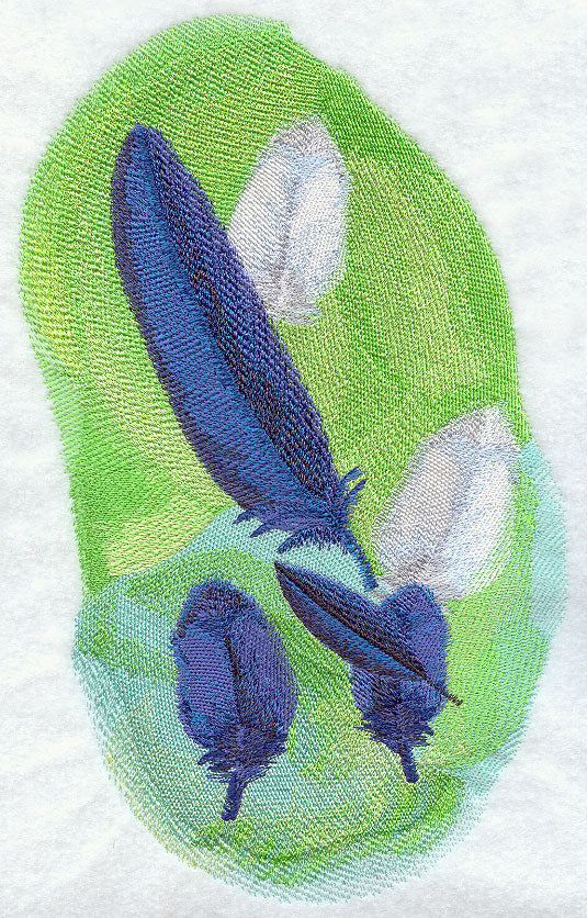 Toucan Feathers in Watercolor