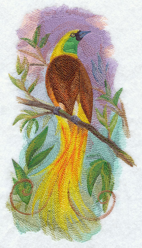 Bird of Paradise in Watercolor