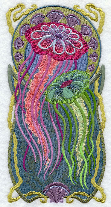 Art Nouveau Jellyfish