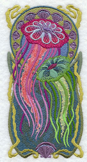 Art Nouveau Jellyfish