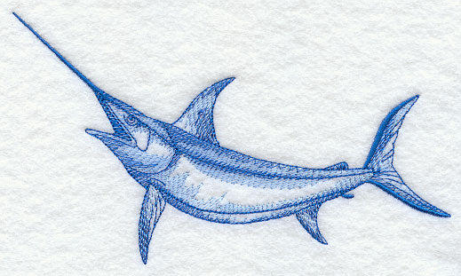 Swordfish Sea Sketch