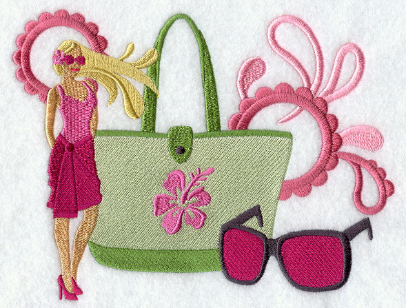 Fashionista at the Beach