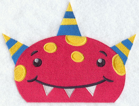 Peeking Spotted Monster