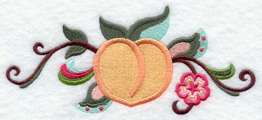 Jacobean Peach Spray