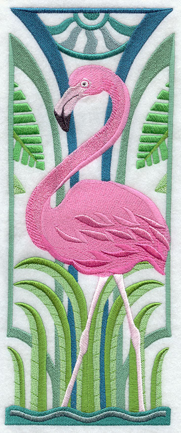 Art Deco Flamingo
