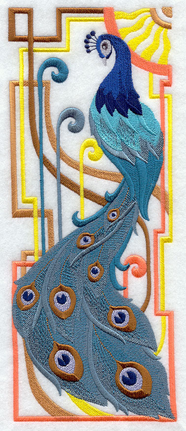 Art Deco Peacock