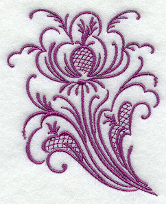 Simply Rosemaling Blomst 1