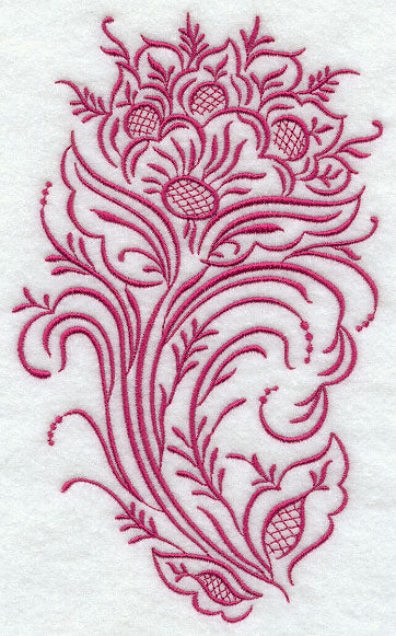 Simply Rosemaling Blomst 3