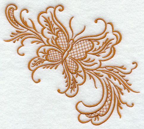 Simply Rosemaling Sommerfugl 1