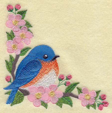 Blossoms and Bluebirds Corner