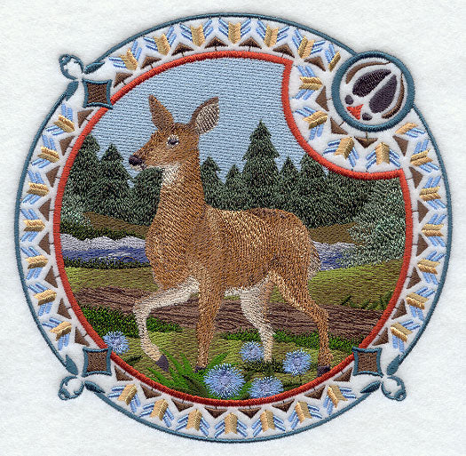 White-tailed Doe Shield
