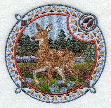 White-tailed Doe Shield