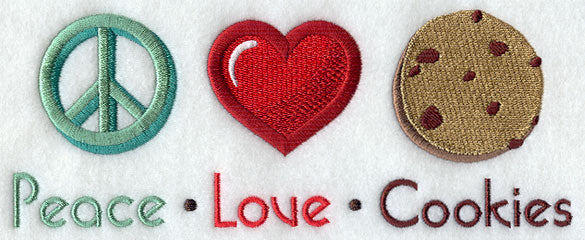 Peace Love Cookies