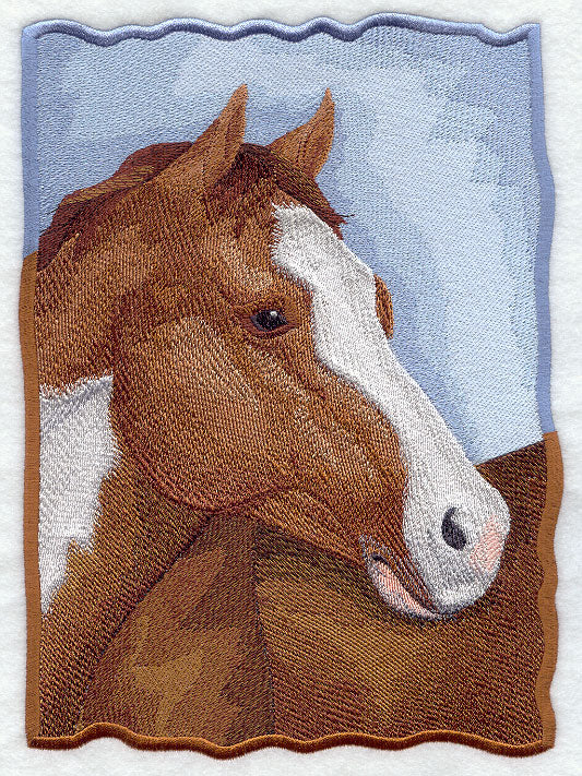American Paint Horse Portrait