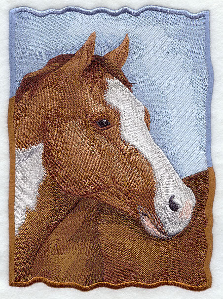 American Paint Horse Portrait