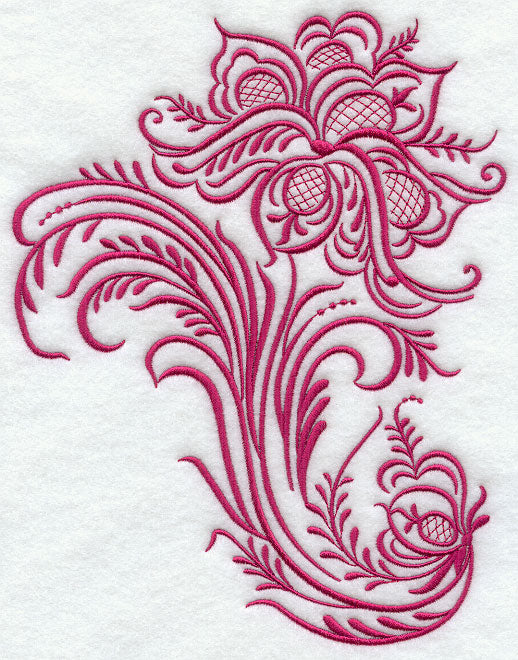Simply Rosemaling Blomst 4