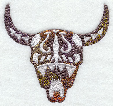 Southwestern Silhouette - Buffalo Skull