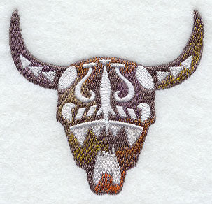 Southwestern Silhouette - Buffalo Skull