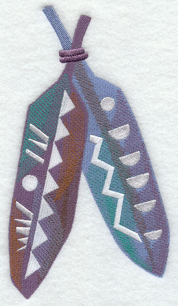 Southwestern Silhouette - Feathers