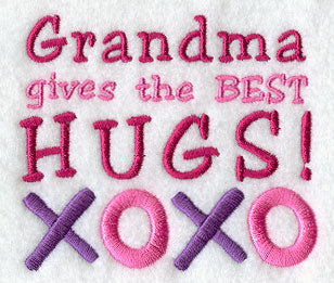 Grandma Gives the Best Hugs