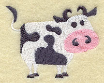Moooving On Up Stack - Georgette Cow