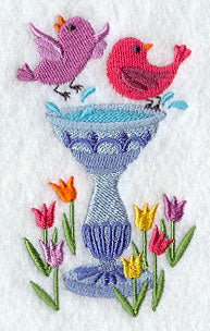 Sweet Tweet Birdbath 1