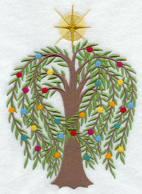 Christmas Trees Around the World - Weeping Willow