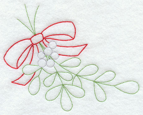 Merry Mistletoe Corner