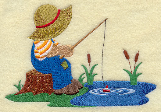 Fisherman Fred at the Fishing Hole