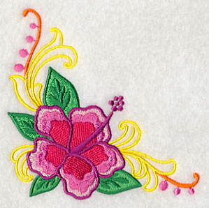 Brilliant Hibiscus Corner