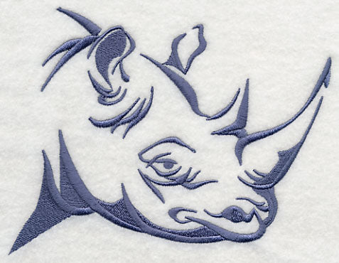 Safari Silhouette Rhino