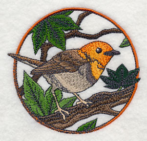 Japanese Robin Circle