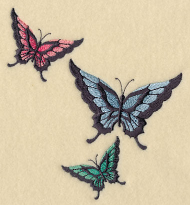 Geisha and Butterflies - Butterflies