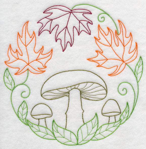 Autumn Mushrooms (Vintage)