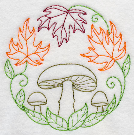 Autumn Mushrooms (Vintage)