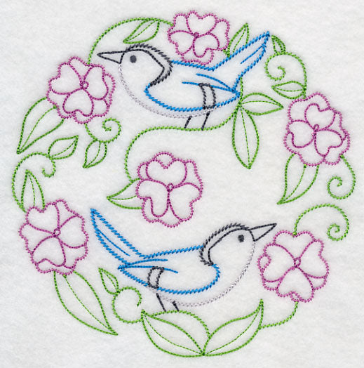 Pair of Nuthatches (Vintage)