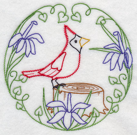 Cardinal at Rest (Vintage)