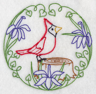 Cardinal at Rest (Vintage)