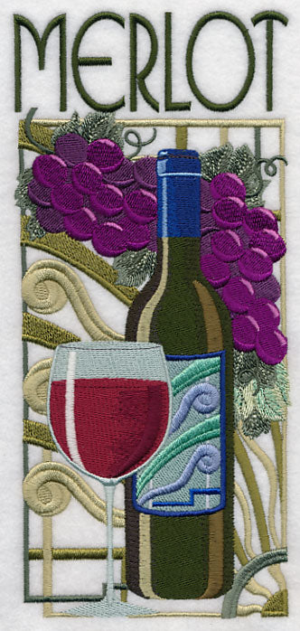 Art Deco Merlot