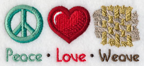 Peace Love Weave