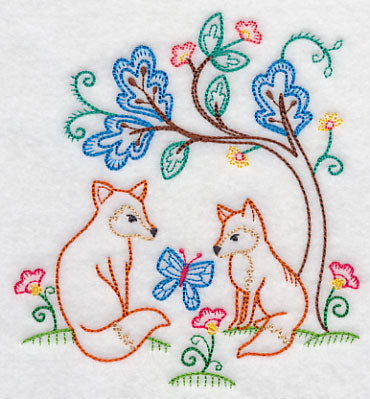 Friendly Fox Gathering (Vintage)