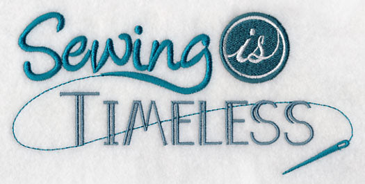 Sewing is Timeless