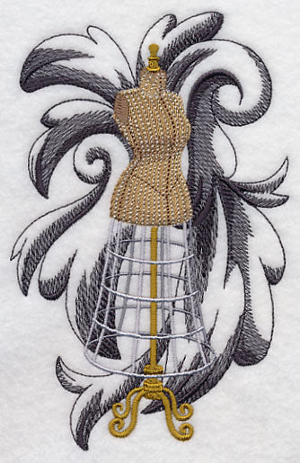 Dress Form Flourish