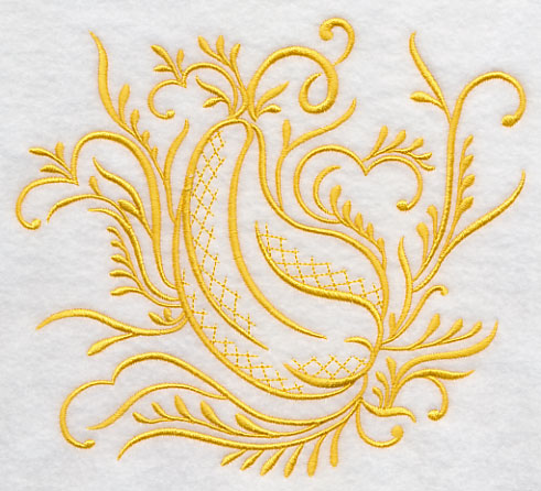 Simply Rosemaling Gourd