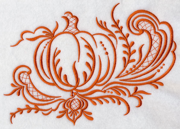 Simply Rosemaling Pumpkin