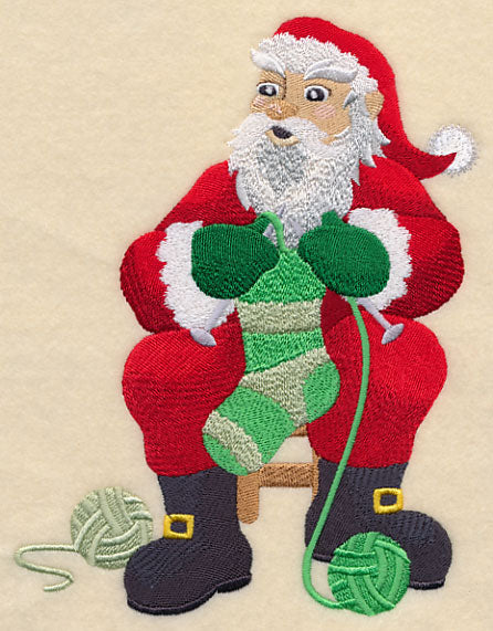 Knit a Little Christmas - Santa